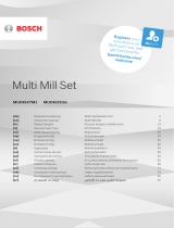 Bosch MUMX Serie Istruzioni per l'uso