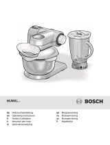 Bosch MUMXL10T Manuale del proprietario
