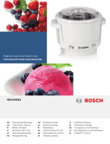 Bosch MUZ4EB1 Manuale utente