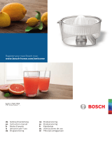 Bosch MUZ6ZP1(00) Manuale utente