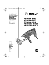 Bosch PSB 700-2 RE Istruzioni per l'uso