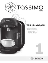 Bosch Tassimo by Vivy Pod Coffee Machine Manuale utente