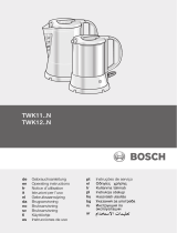 Bosch twk1102 Manuale del proprietario
