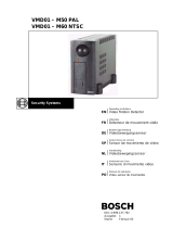 Bosch Appliances VMD01 M60 NTSC Manuale utente