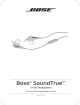 Bose SoundTrue in-ear Guida utente