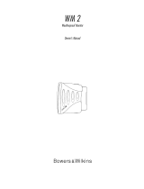 Bowers & Wilkins WM 2 Manuale utente