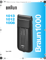 Braun 1013, 1012, 1008, 1000 Manuale utente