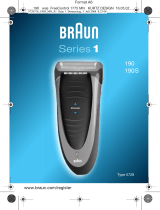 Braun series 1 190 s Manuale utente