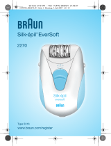 Braun 2270, Silk-épil EverSoft Manuale utente