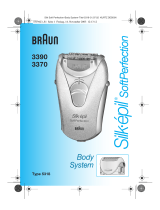 Braun 3390, 3370, Silk-épil SoftPerfection Body Systemn Manuale utente
