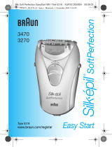 Braun 3470,  3270,  Silk-épil SoftPerfection Easy Start Manuale utente