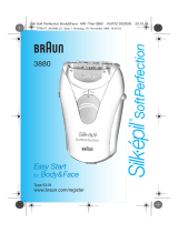 Braun 3880,  Silk-épil SoftPerfection Easy Start for Body & Face Manuale utente