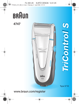 Braun 4747, TriControl S Manuale utente