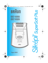 Braun EE1055, E1020, Silk-épil SuperSoft Manuale utente