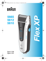 Braun 5610 flex xp solo Manuale utente