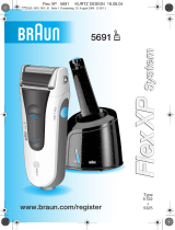Braun 5691 flex xp system Manuale utente