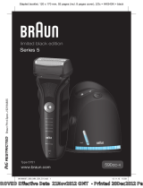Braun 590cc-4, Series 5, limited black edition Manuale utente