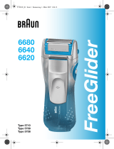Braun 6680, 6640, 6620, FreeGlider Manuale utente