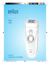 Braun 7681,  7781,  Silk-épil Xpressive Manuale utente