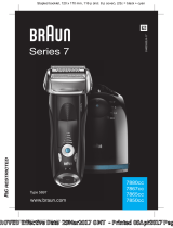 Braun 7880cc, 7867cc, 7865cc, 7850cc, Series 7 Manuale utente