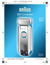 Braun 8975, 8970 360°Complete Solo Manuale utente
