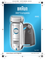 Braun 8995, 360°Complete Manuale utente