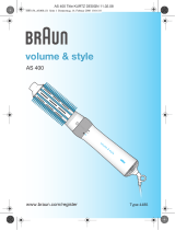 Braun AS400, volume & style Manuale utente