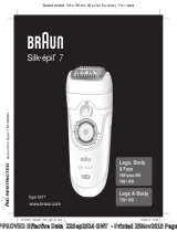 Braun Legs & Body 7281 WD Manuale utente