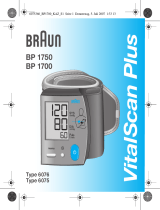 Braun VitalScan Plus BP1700 Manuale del proprietario