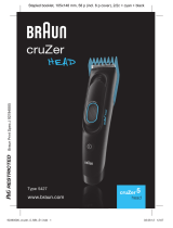 Braun GRILLE CRUZER 5 CLEAN SHAVE Manuale utente