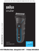 Braun cruZer6 clean shave Manuale utente