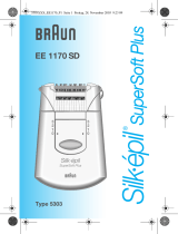 Braun EE1170 SD, Silk-épil SuperSoft Plus Manuale utente