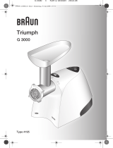 Braun Triumph Manuale utente