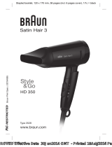 Braun HD 350 Manuale utente