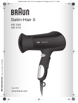 Braun HD510 HD 530 Manuale utente