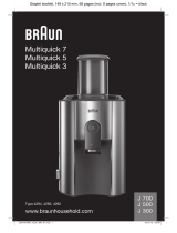 Braun J300 JUICER WHT Manuale utente