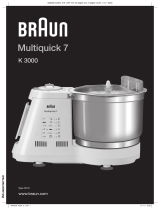 Braun K3000 Manuale utente