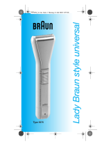 Braun 5575 Lady Braun style universal Manuale utente
