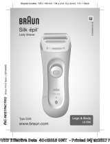 Braun LS5560, Legs & Body, Silk-épil Lady Shaver Manuale utente