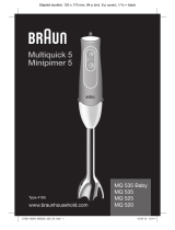 Braun MQ 520 Manuale del proprietario