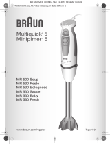Braun MR530 PESTO Manuale utente