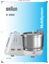 Braun K 3000 Manuale utente