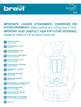 Brevi Car seat KIMI Isofix tt Manuale del proprietario