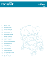 Brevi Twin stroller InDue Manuale del proprietario