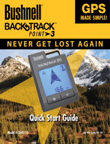 Bushnell BackTrack Point >3 Manuale utente