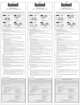 Bushnell H2O Serie Manuale utente