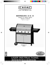 Cadac 98510-31 3 Burner Propane Gas BBQ Grill Manuale del proprietario