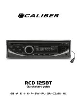 Caliber RCD125BT Guida Rapida