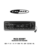 Caliber RCD231BT Manuale del proprietario