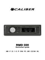 Caliber RMD031 Guida Rapida